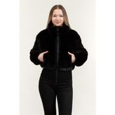 Ea7 Kadın Mont Siyah - XL