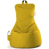 Earmut Diamond Xxl Model Ergonomik Armut Koltuk - Sarı