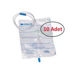 Easyflow Steril Musluklu Idrar Torbası 2000 Ml ( 10'Li Paket)