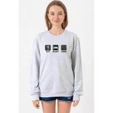 Eat Sleep Anime Grimelanj Kadın 2ip Sweatshirt