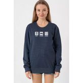 Eat Sleep Anime İndigo Kadın 2İp Sweatshirt