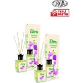 Ebru Oda Kokusu Bambu Çubuklu Orkide 100 ml x 2