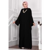EBRUTESETTÜR Ceyda Tesettür Abaya Siyah