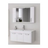 Ece Banyo Note Smart 100 cm Beyaz Banyo Dolabı