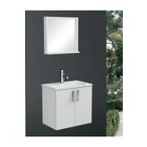 Ece Banyo Slim Smart 60x35 cm Beyaz Banyo Dolabı
