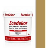 Ece Dekor Meşe Ecedekor Ahşap Dolgu Macunu Kova (1000GR)