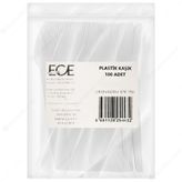 Ece Eko Beyaz 100'lü Plastik Kaşık