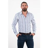 ECER ÇİZGİLİ REGULAR FİT GÖMLEK