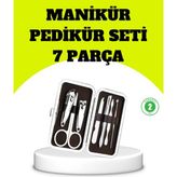 Eco Lounge Paslanmaz Çelik Kişisel Bakım Seti – 7 Parça