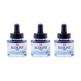 Ecolıne 30Ml - Cam Şişe Pastel Blue