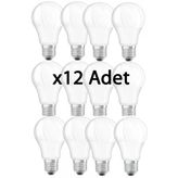 Ecolink 8W E27 Led Ampul 2700K- Sarı Işık 12 Adet