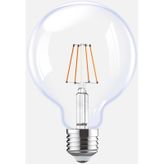 Ecolite Led Filament Globe G125 7W E27 2700K Led Ampul