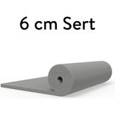 Ecotopper - 6 cm Gri Ortopedik Sert Sünger Yatak Pedi - 120 x 200 cm