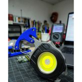 Ecruz Type-C Şarjlı Cob LED Acil Durum Feneri Katlanabilir Tornavida Uçlu