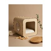 Eda Özel Tasarım Luna MDF Kedi Evi