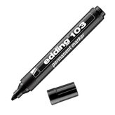 Edding 103 Siyah Yuvarlak Uç Permanent Marker