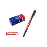 Edding 140 S Kırmızı 10'lu Asetat Kalemi