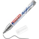 Edding 5100 2-3 mm Gümüş Akrilik Boyama Markörü
