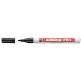 Edding 751-01 Siyah Marker Kalemleri