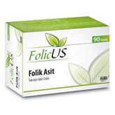 Edis Pharma Folik Asit 90 Tablet
