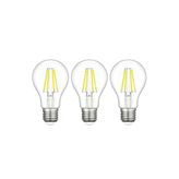 Edison 3 Adet Led Ampul 6500k E27 ( Beyaz ) ( A60 )
