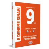 Editör 9.Sınıf 3+3 Sıralı 6 Deneme Çözümlü