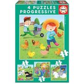 Educa 17145 Farm Animals Puzzle