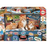 Educa 18065 Travelling Kittens 200 Parça Puzzle