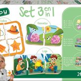 Educa 18123 3 in 1 Baby Set Puzzle