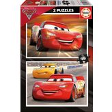 Educa Cars 3 2x48 Parça Ahşap Puzzle