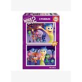 Educa Çocuk Puzzle 2x100 Parça INSIDE OUT 2 20100