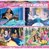 Educa Puzzle Multi 4 Disney Princess Puzzle