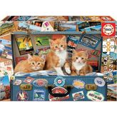 Educa Travelling Kittens 200 Parça Puzzle