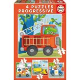 Educa W17144 Rescue Üçlü Puzzle