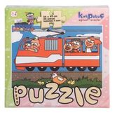 Edutoys 20 Parça Tren Taşıtlar Puzzle