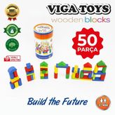 Edutoys 50 Parça Ahşap Bloklar