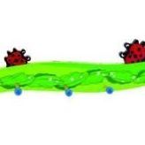 Edutoys Uğur Böceği Figürlü Askılık