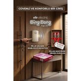 Efe Electric Kablosuz Ding Dong Kapı Zili - PİL HEDİYELİ!