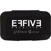 Effive Nutrition Black Pillbox (Hap Saklama Kutusu)