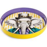 Egan Italy Human Fil Desenli Yuvarlak 37.5 cm Tepsi