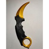 Ege Figür 3D Baskı Cs Karambiit [21cm] - Altın