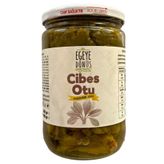 EGEYE DÖNÜŞ Cibes Otu Konserve Meze Salata Cibez Salamura Yemeğe Hazır Ege Otları Cam Kavanoz-660 cc.