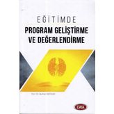 Eğitimde Program Geliştirme ve Değerlendirme - Burhan Akpınar