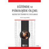 Eğitimde ve Psikolojide Ölçme - Yaşar Baykul