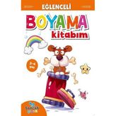 Eğlenceli Boyama Kitabım - Mor Kitap