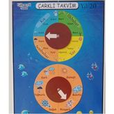 EĞLENCELİ SINIF Mevsim Şeridi Ve Çarklı Takvim