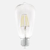 Eglo Şeffaf ST64 7 W Klasik E27 Duy Led Ampul