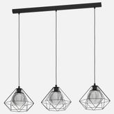 Eglo Vernham Modern 3'lü E27 Duy Metal Avize