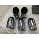 Egzoz Ucu Dışı Paslanmaz Krom 8 Cm 15cm