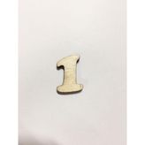 Ehobici 2,5cm Ahşap Harf ve Rakamlar - 1